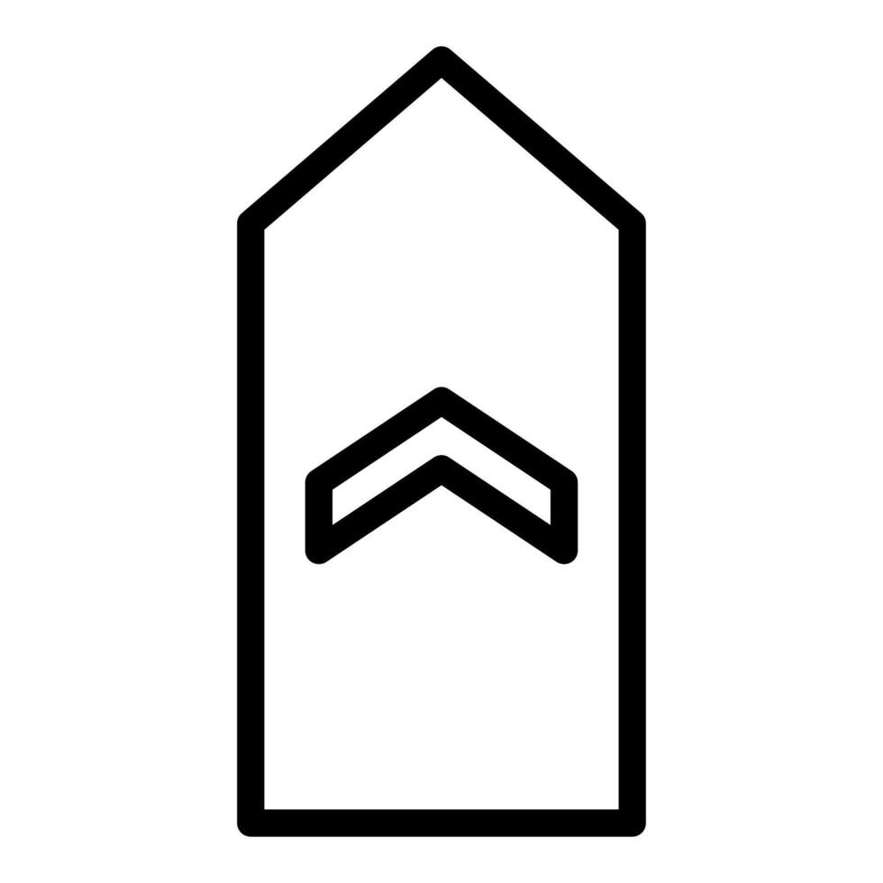 vetor de ilustração de distintivo e ícone do logotipo ícone da arma do exército perfeito.