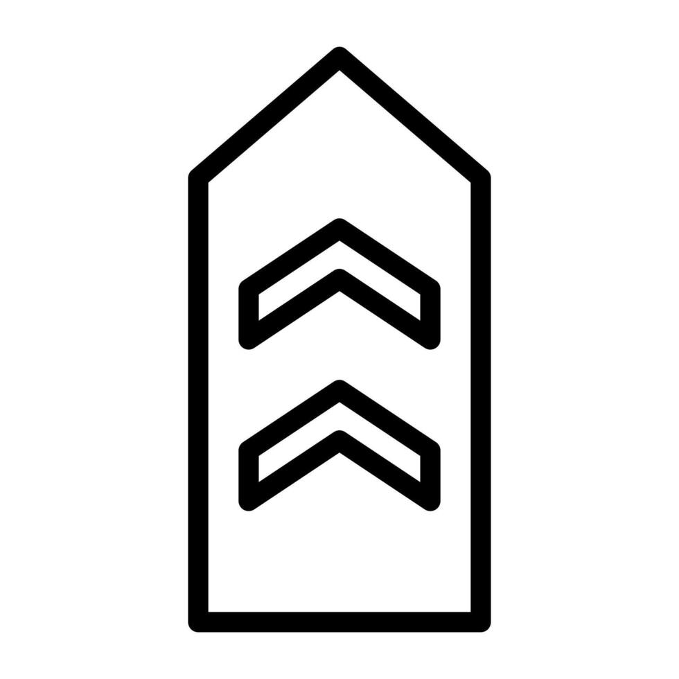 vetor de ilustração de distintivo e ícone do logotipo ícone da arma do exército perfeito.