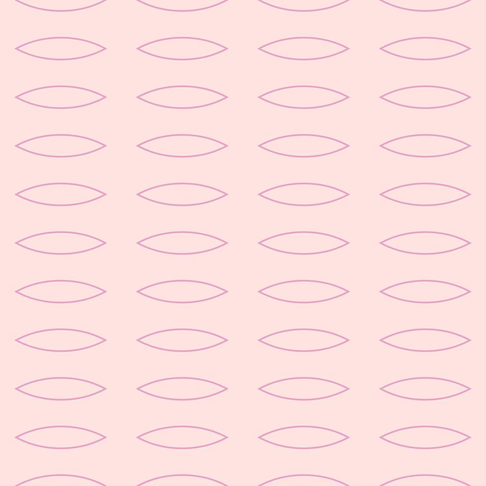 padrão de vetor geométrico rosa pastel, fundo de repetição abstrata