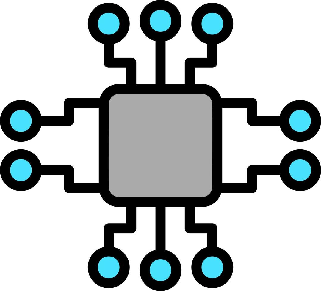 projeto de ícone de vetor de esquema