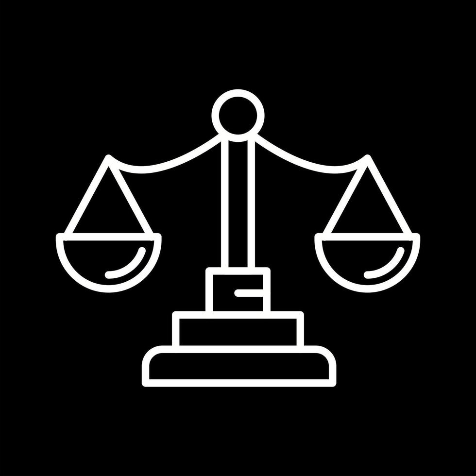 ícone de vetor de justiça