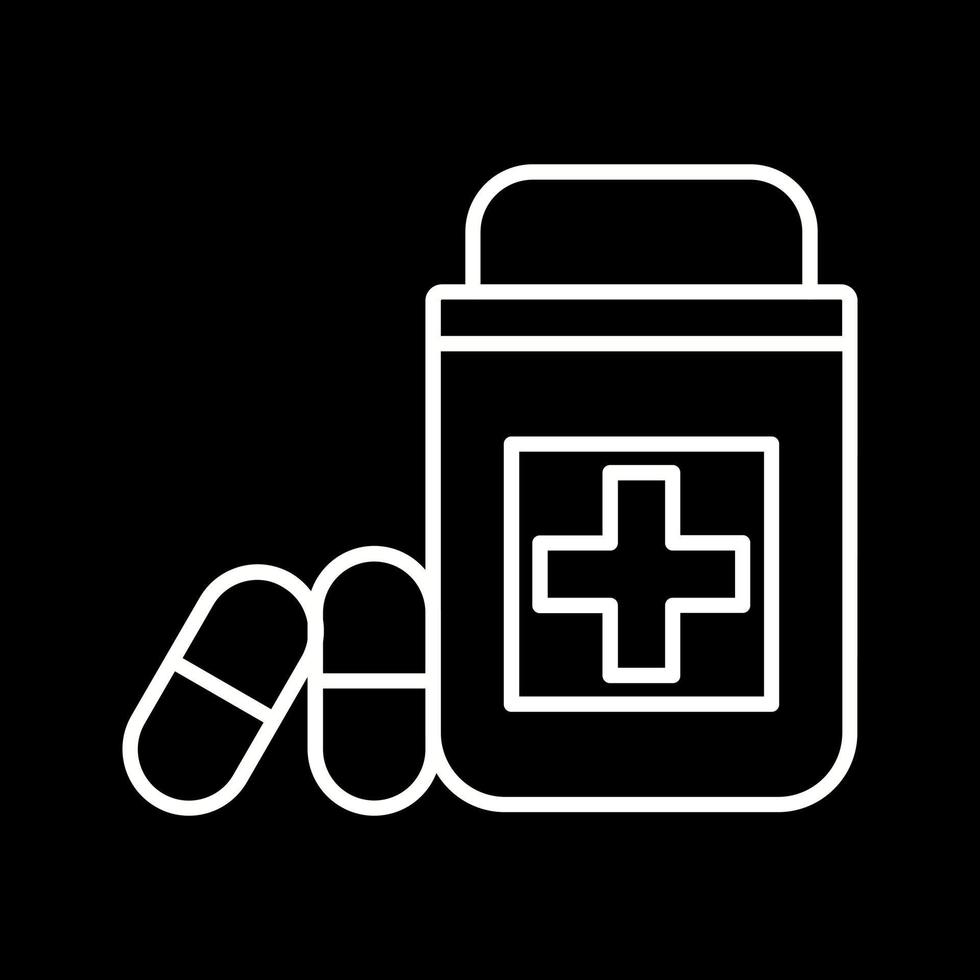 ícone de vetor de medicamentos