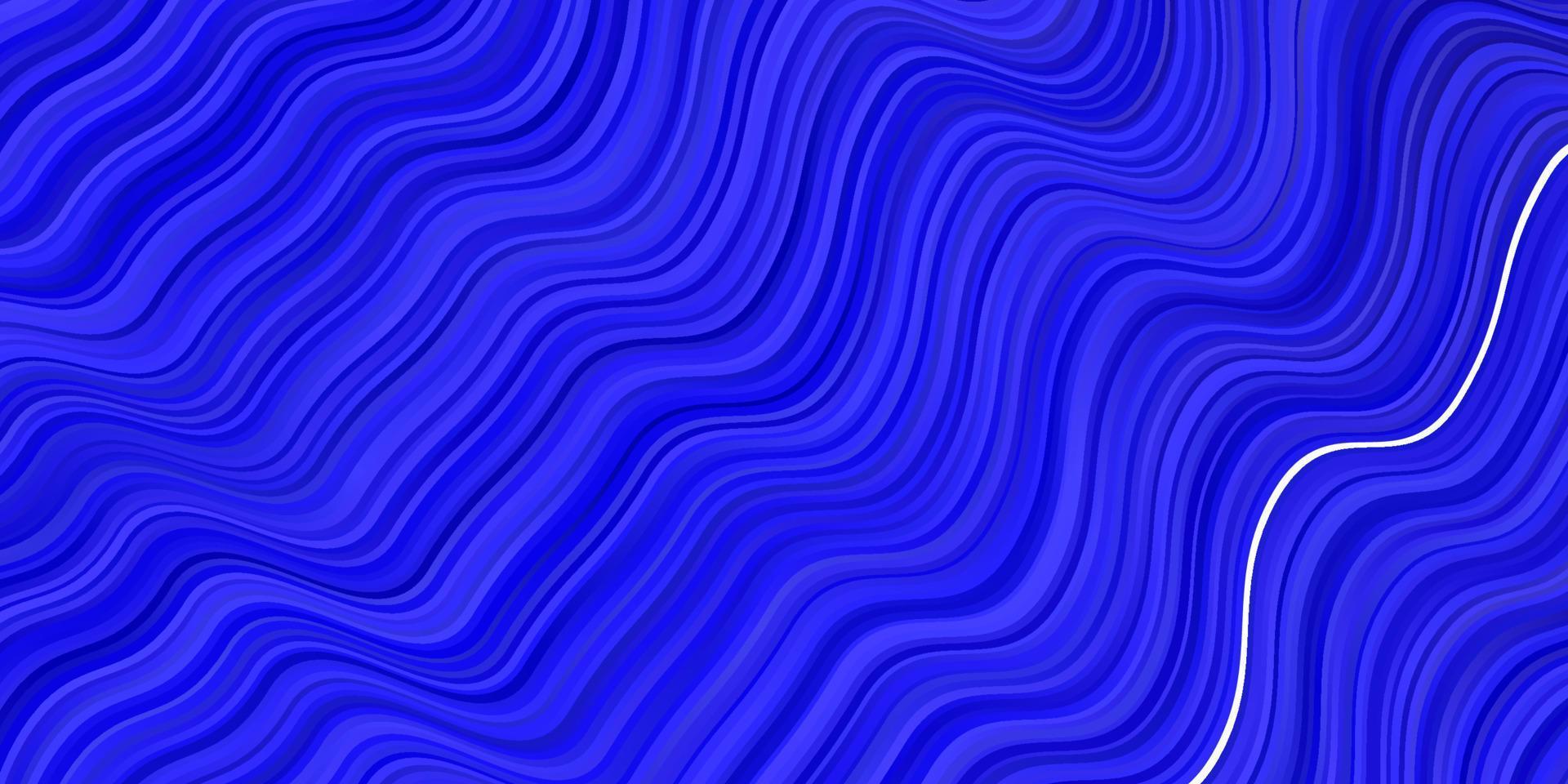 pano de fundo vector azul escuro com linhas dobradas.