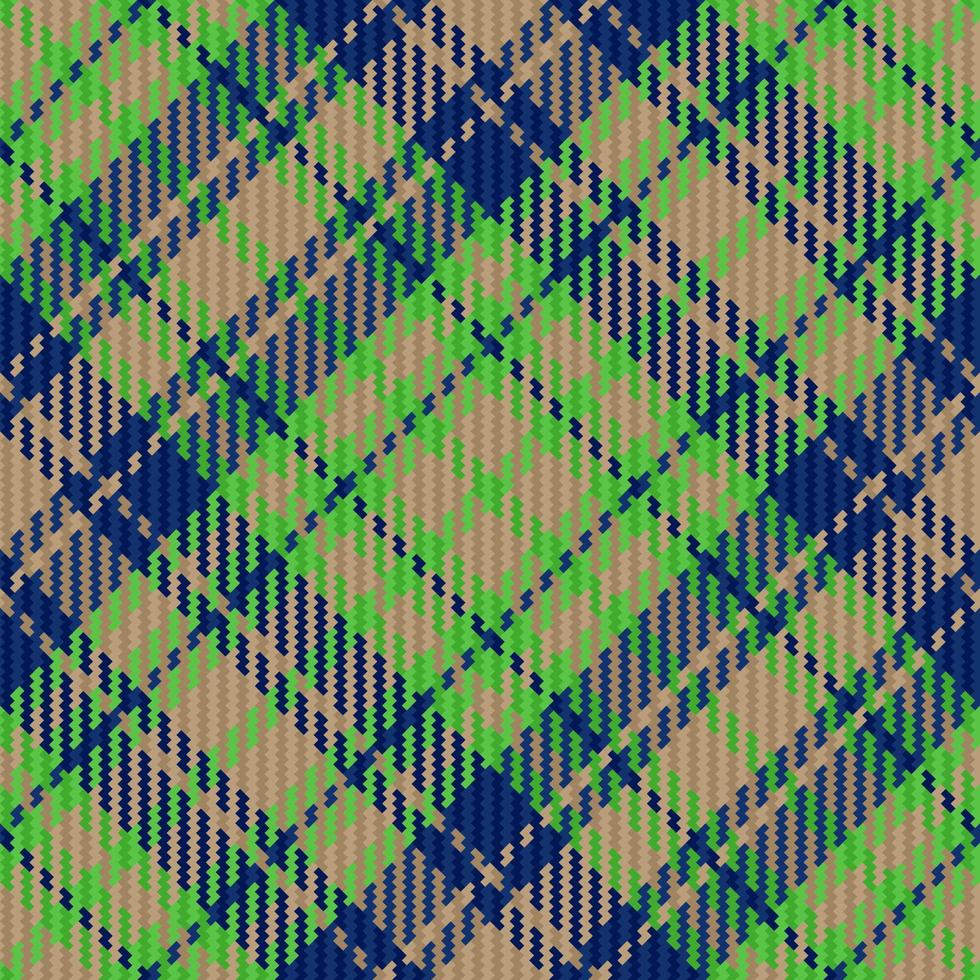 vetor de tartan de textura. fundo sem emenda têxtil. verifique o padrão xadrez do tecido.