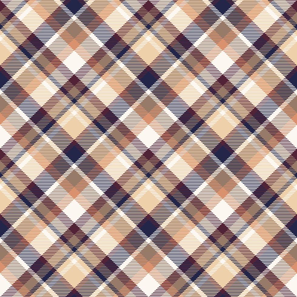 tartan escócia sem costura padrão xadrez vetor. tecido de fundo retrô. textura geométrica quadrada de cor de verificação vintage para impressão têxtil, papel de embrulho, cartão de presente, design de papel de parede. vetor