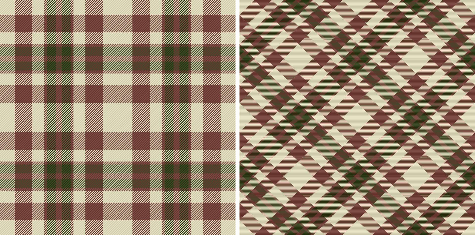 fundo vetorial xadrez. textura sem costura tartan. verificação de padrão de tecido têxtil. vetor