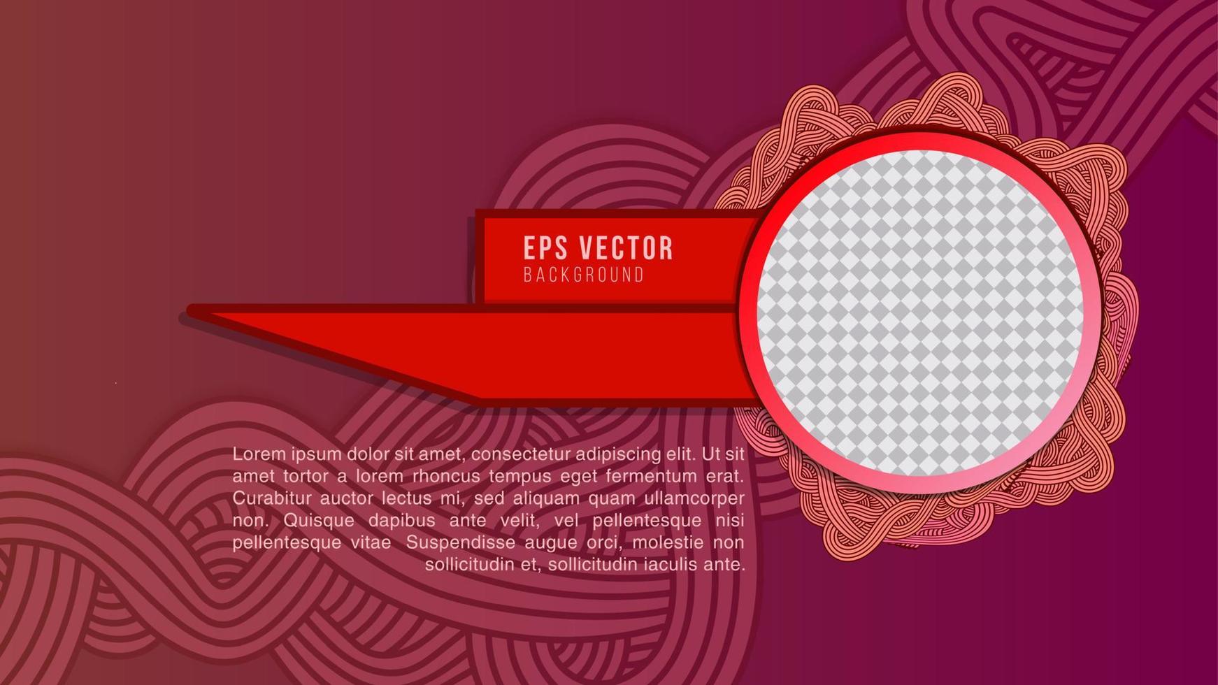 rabiscos simples e editáveis abstratos passos vermelhos ordem fundo do diagrama. elementos infográficos gráficos. ilustração vetorial vetor