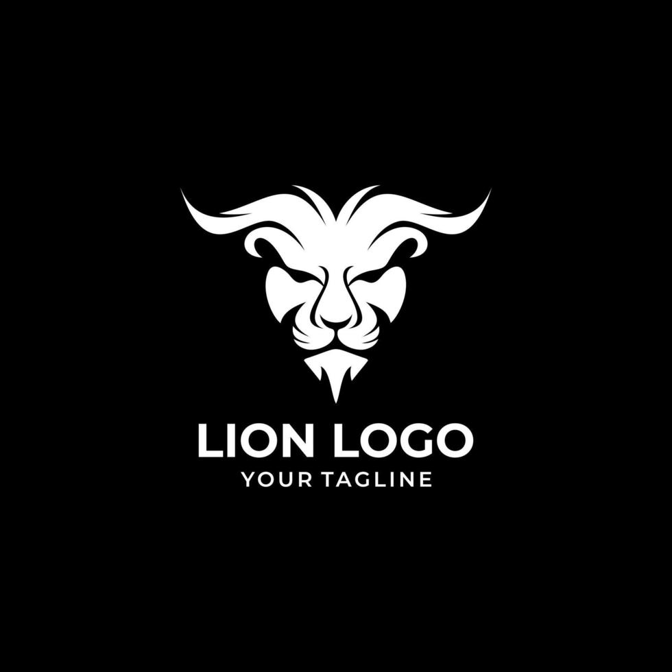 vetor do logotipo do leão