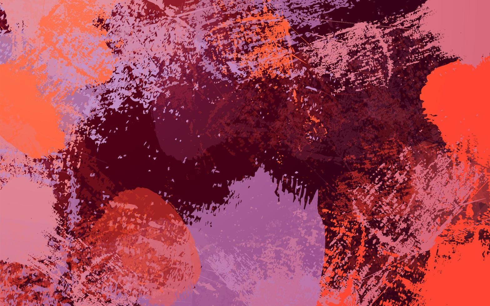 fundo de cores vermelhas de textura abstrata grunge vetor