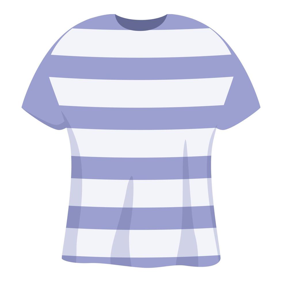 vetor de desenhos animados de ícone de camiseta de vestuário. esporte frontal