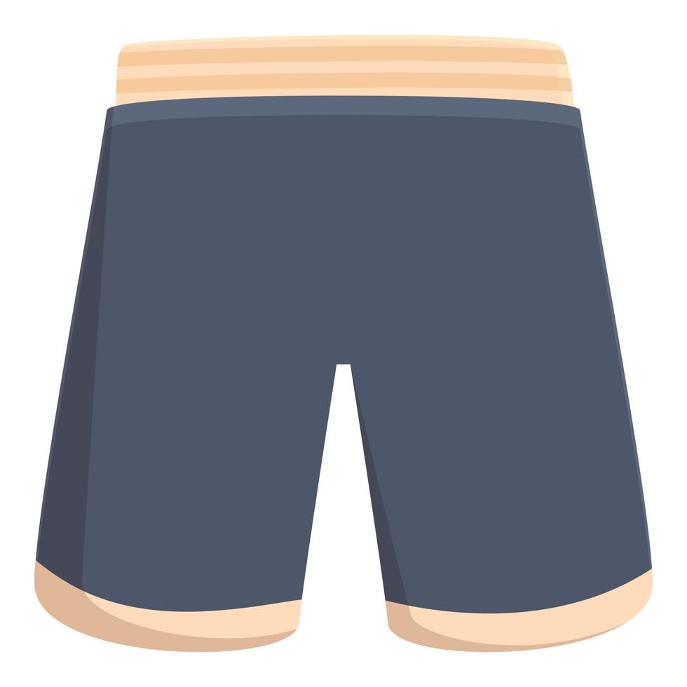 vetor de desenhos animados de ícone de shorts de boxe. caixa esportiva