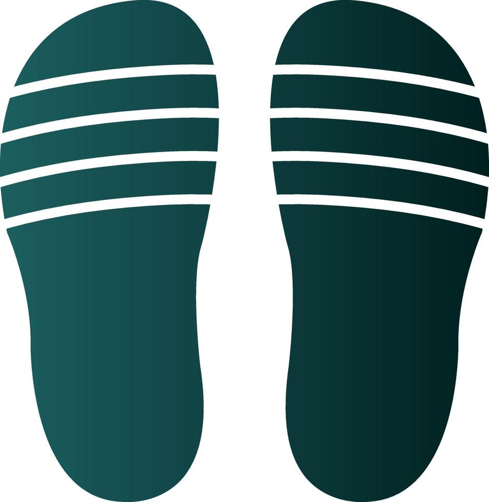 design de ícone de vetor de flip-flop