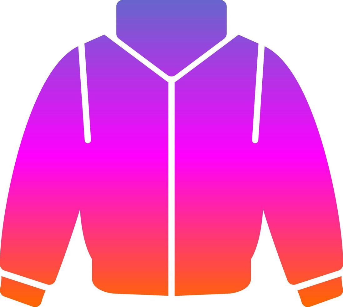design de ícone de vetor de jaqueta do time do colégio
