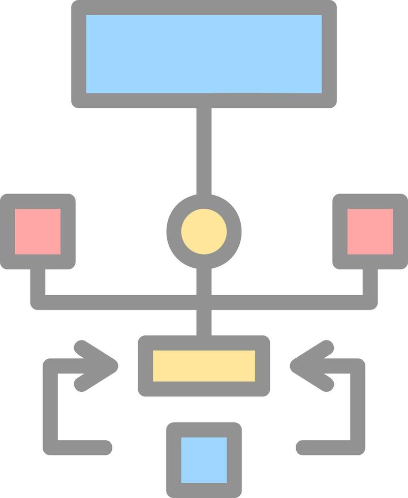 design de ícone de vetor de algoritmo