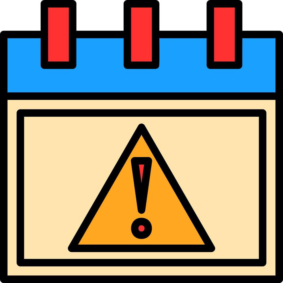 design de ícone de vetor de alerta