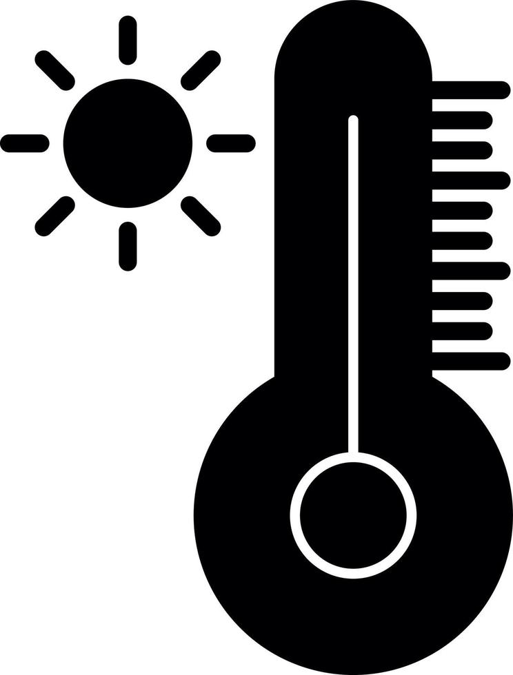 design de ícone de vetor de temperatura