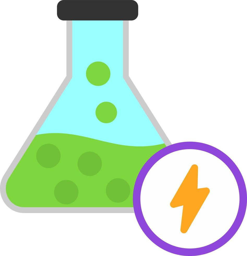 design de ícone de vetor de energia química