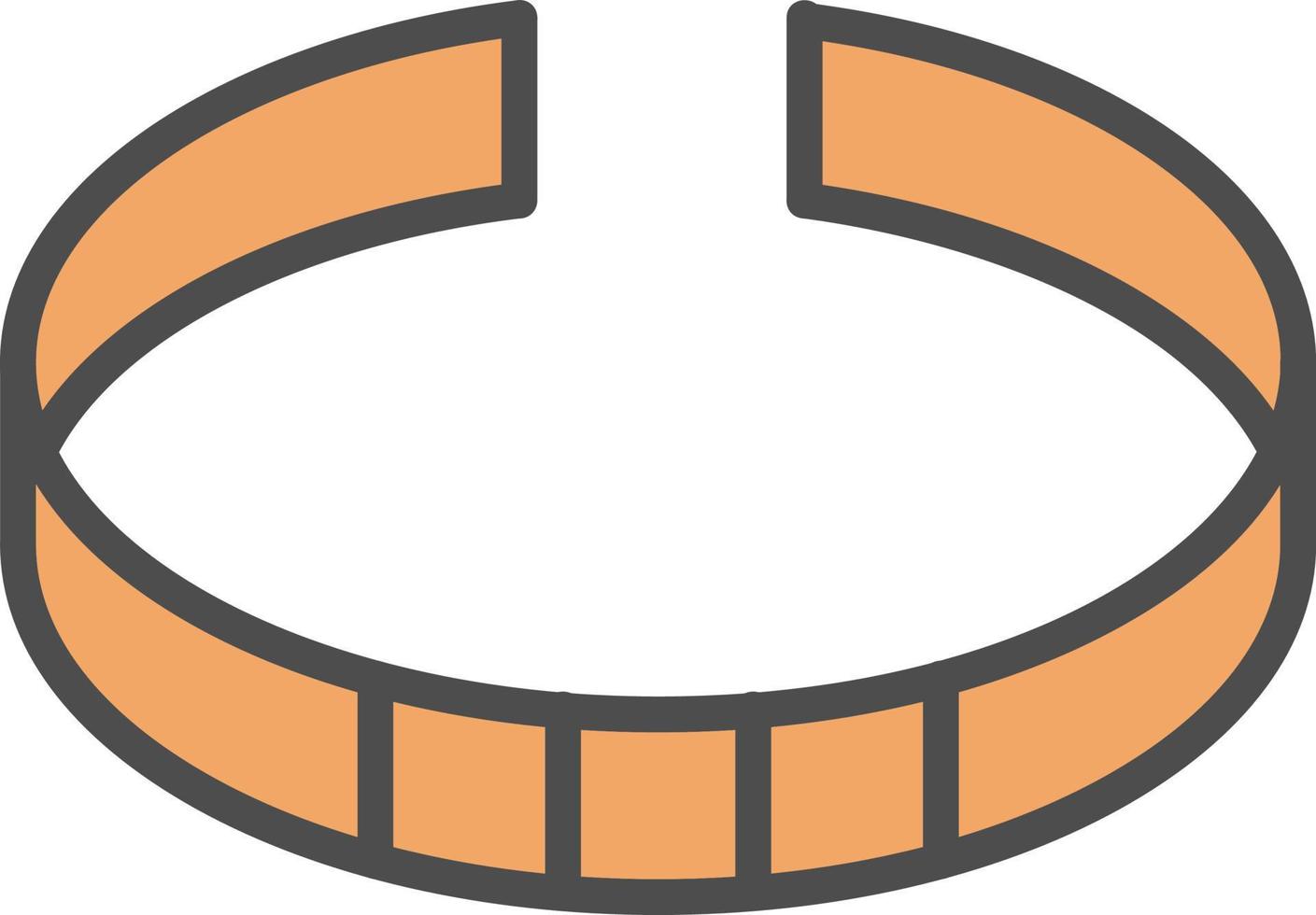 ícone de vetor de pulseira