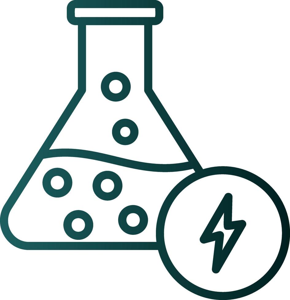 design de ícone de vetor de energia química