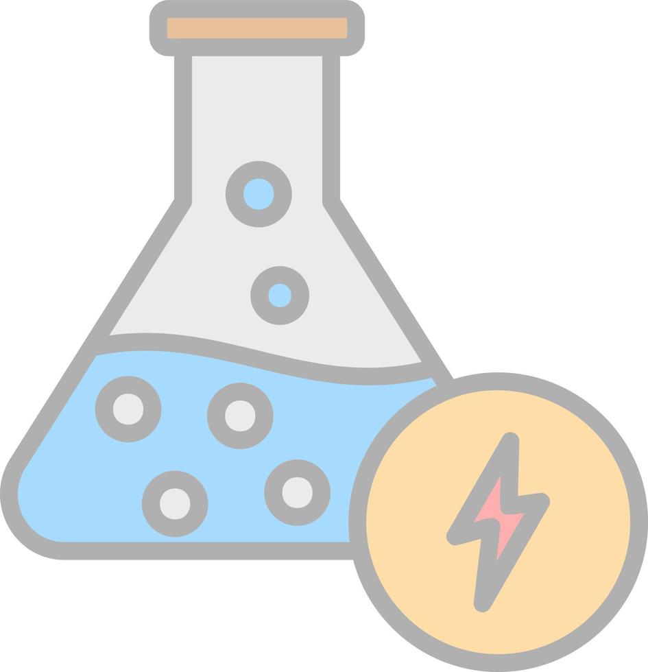 design de ícone de vetor de energia química