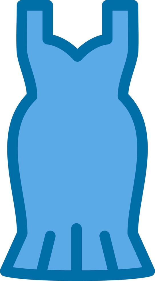 design de ícone de vetor de vestido de coquetel