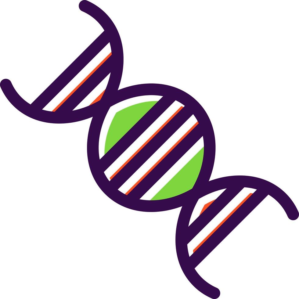 design de ícone de vetor de dna