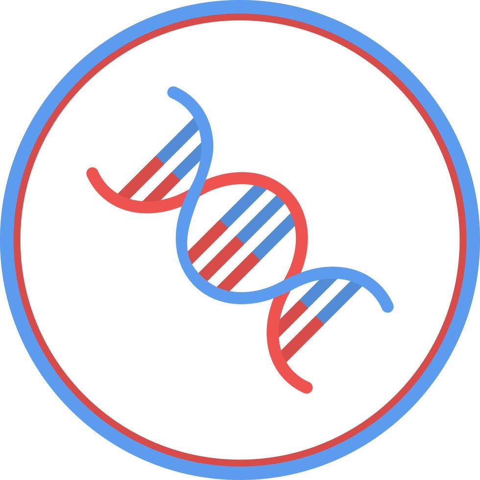 design de ícone de vetor de dna