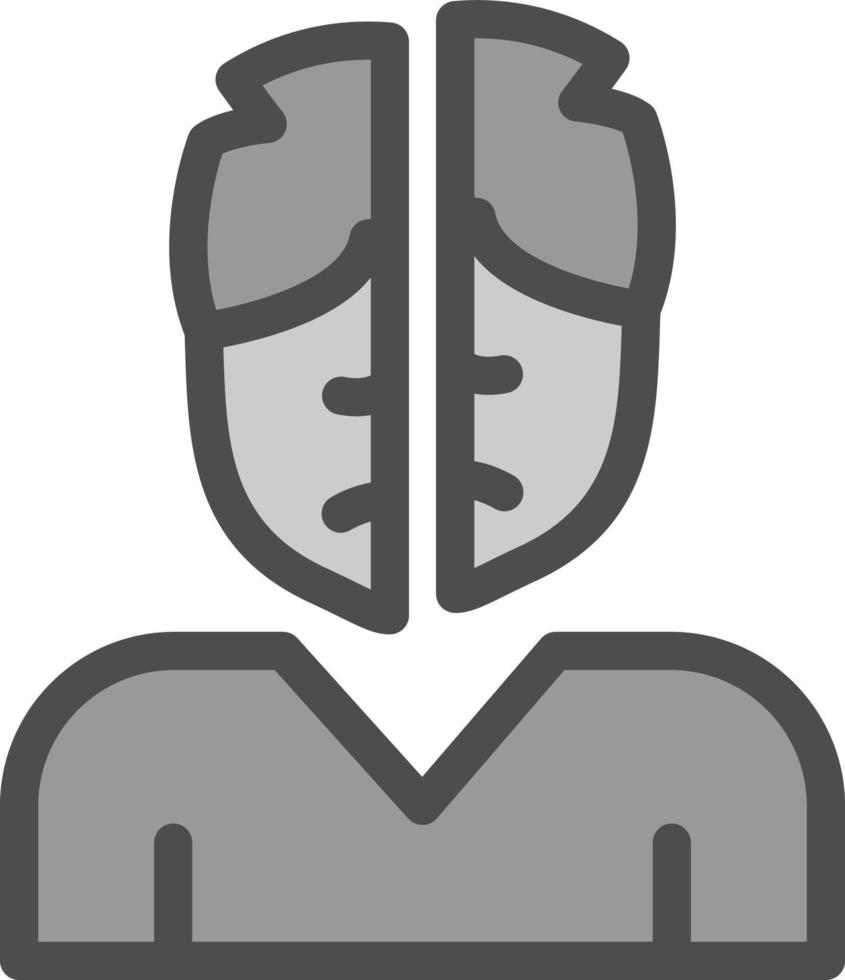 design de ícone de vetor de transtorno de personalidade