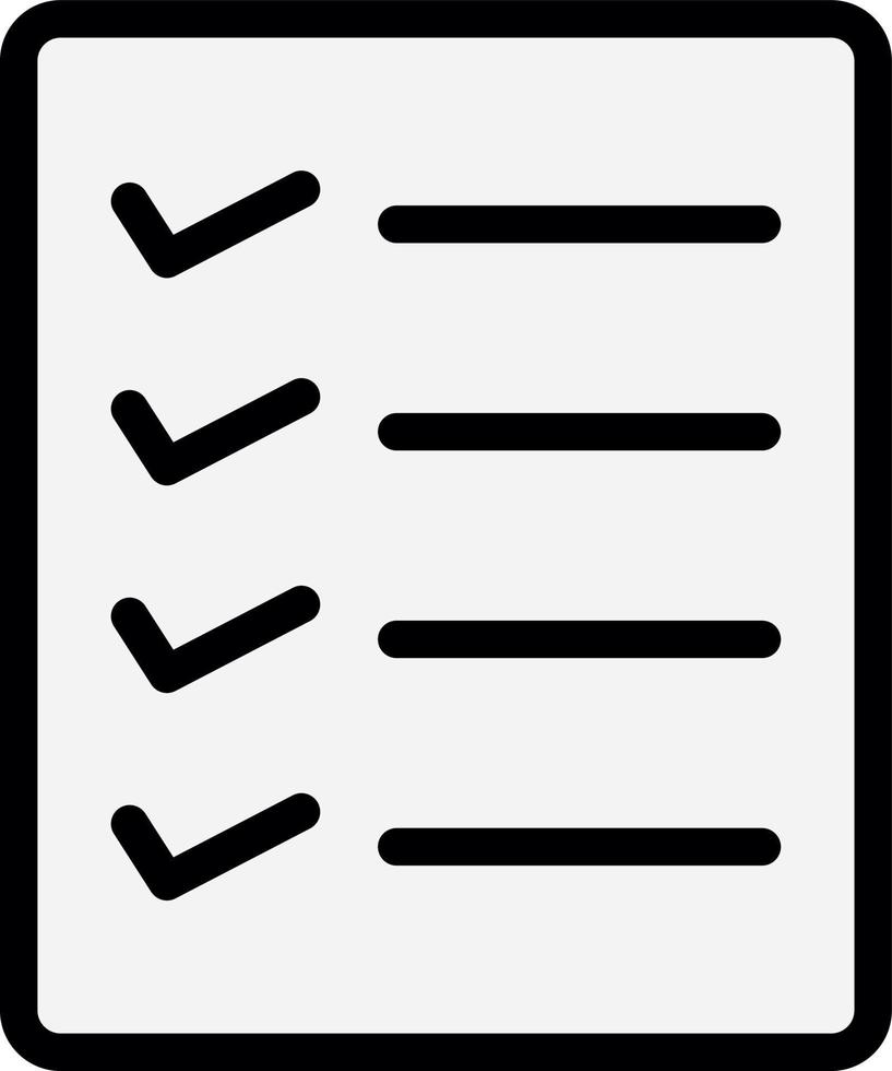 design de ícone de vetor de lista