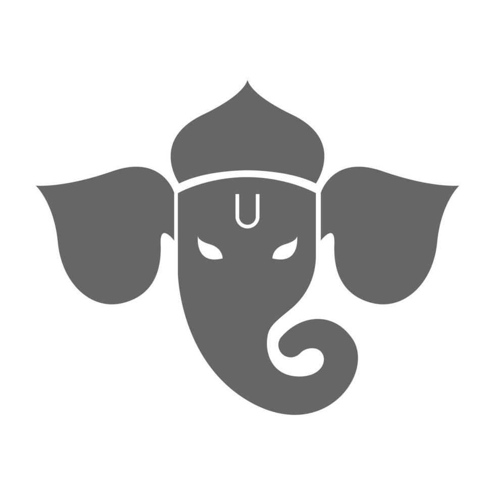 design de logotipo de ícone de elefante vetor