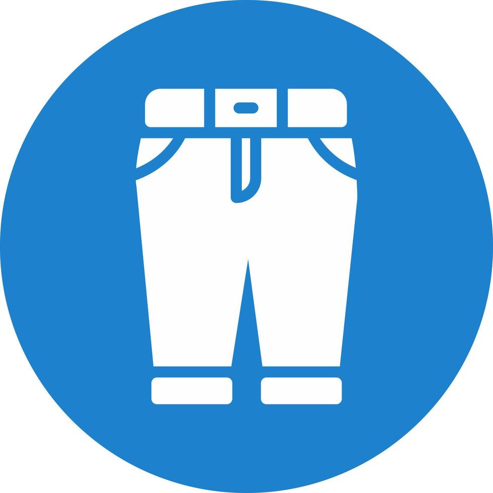 design de ícone de vetor de jeans