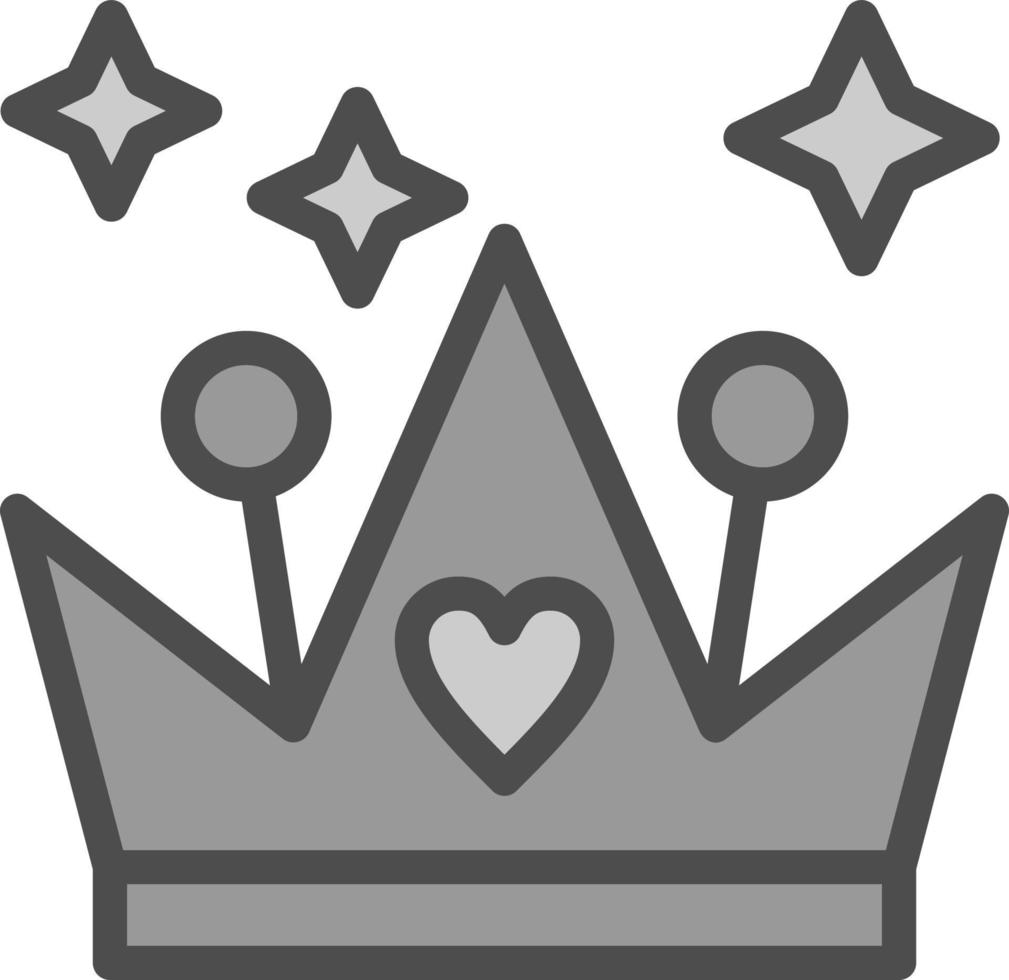 design de ícone de vetor de coroa