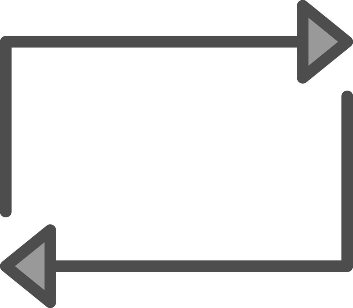 design de ícone de vetor de loop