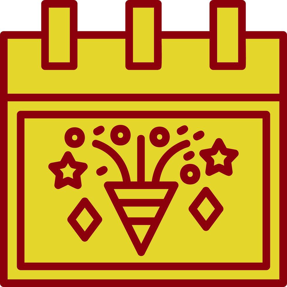 design de ícone de vetor de celebração