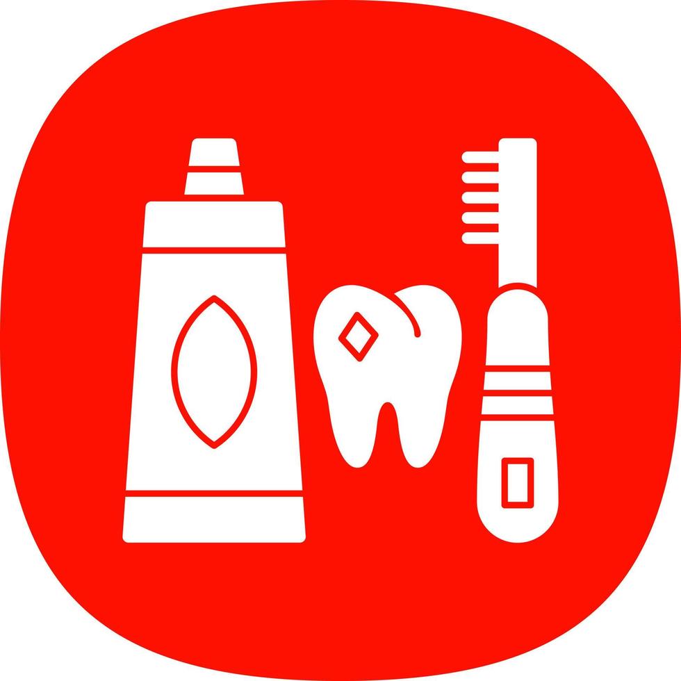 design de ícone de vetor de higiene dental