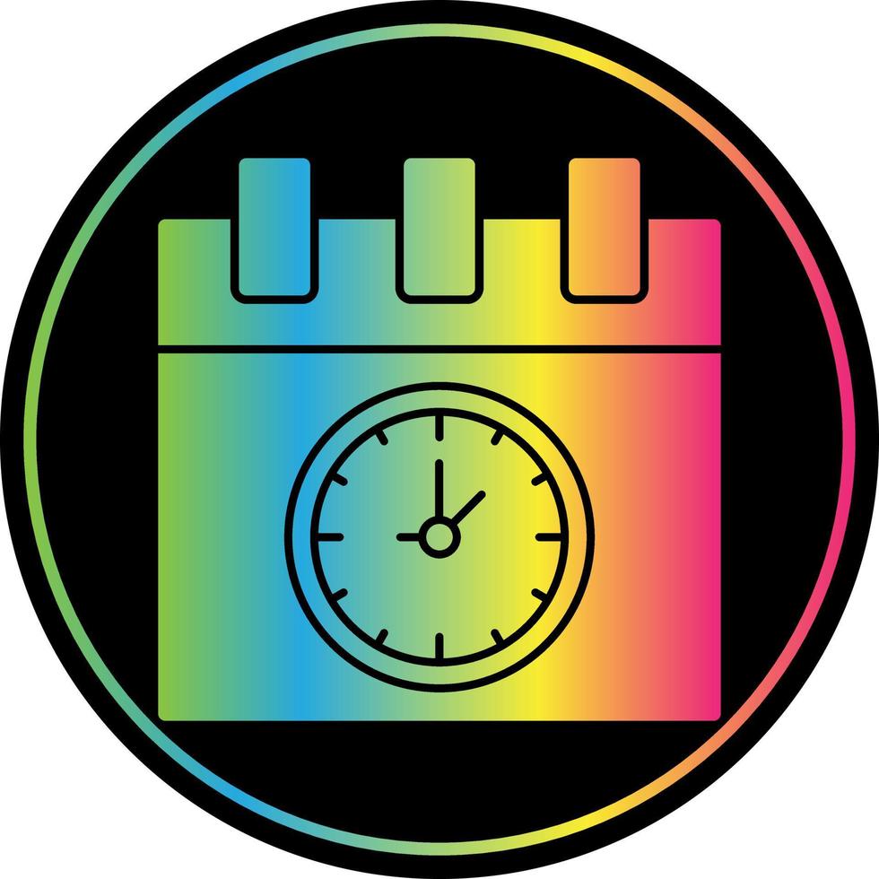 design de ícone de vetor de relógio