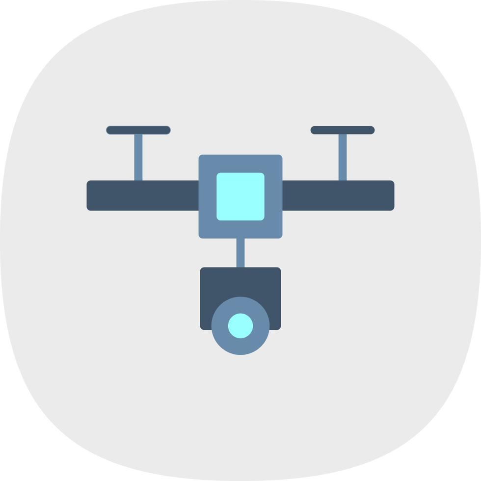 design de ícone de vetor de drone