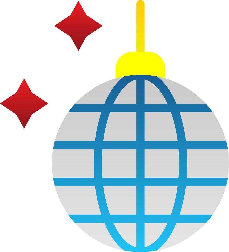 design de ícone de vetor de bola de discoteca