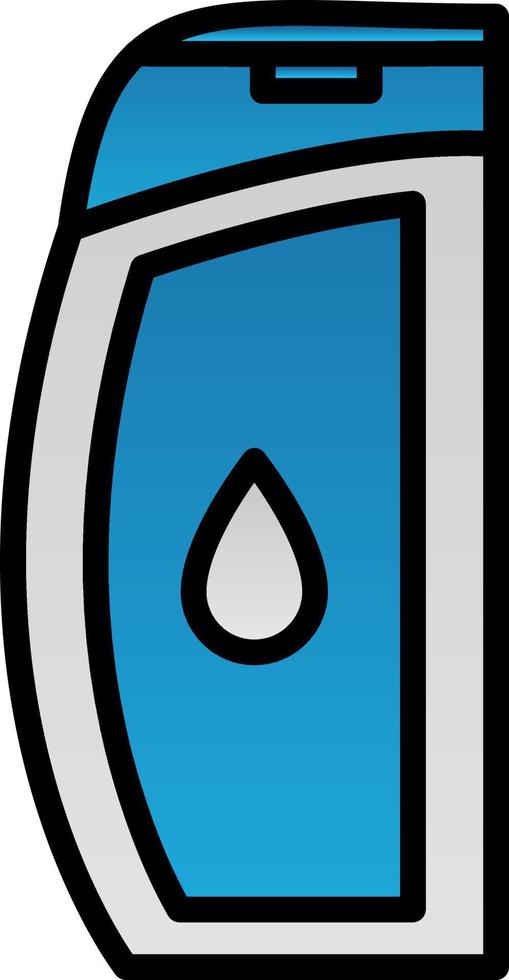 design de ícone de vetor de xampu