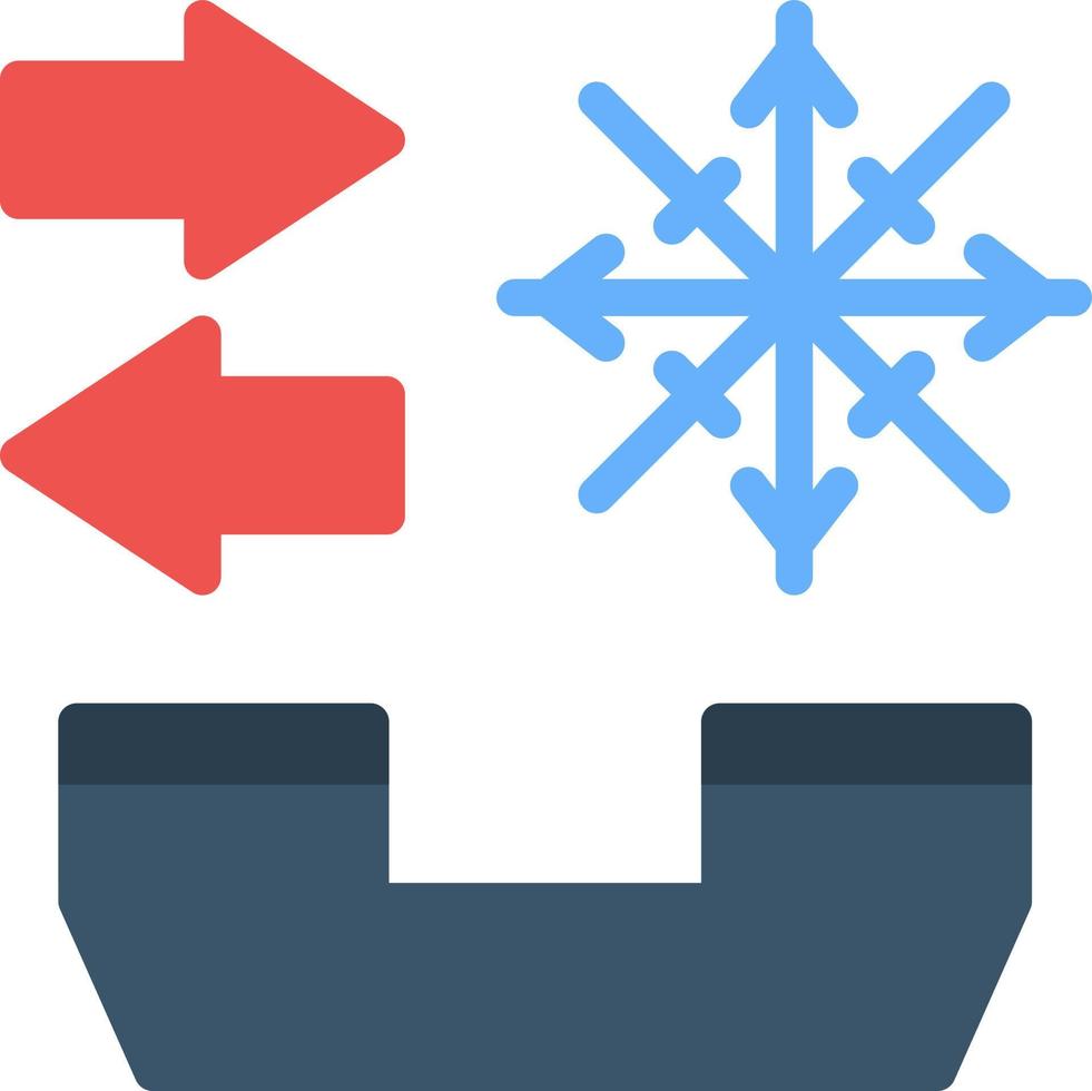design de ícone de vetor de chamada fria