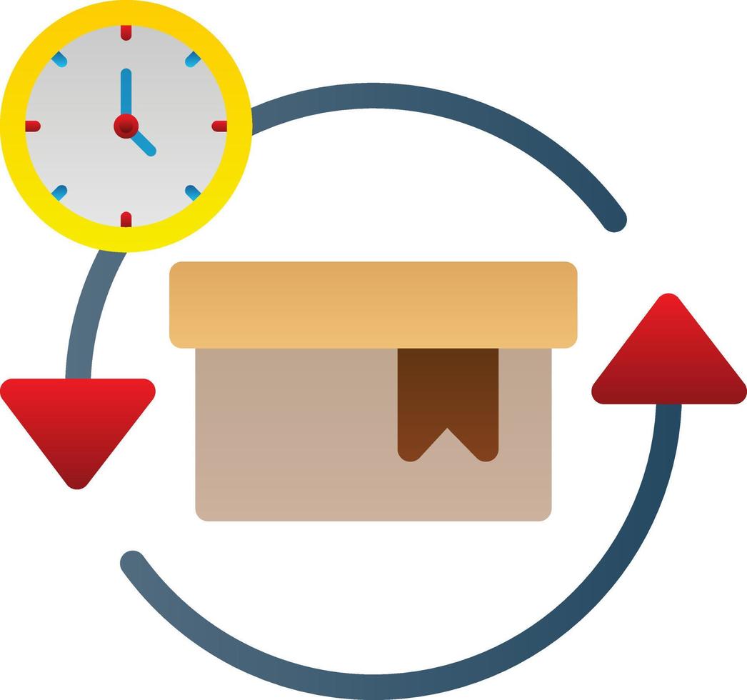 design de ícone de vetor de ciclo de vida do produto