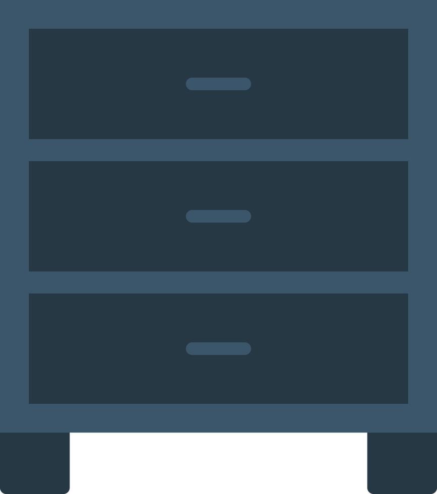 design de ícone de vetor de armário de arquivo