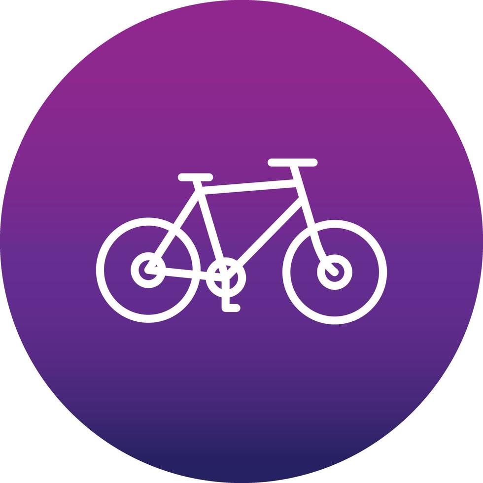 ícone de vetor de bicicleta