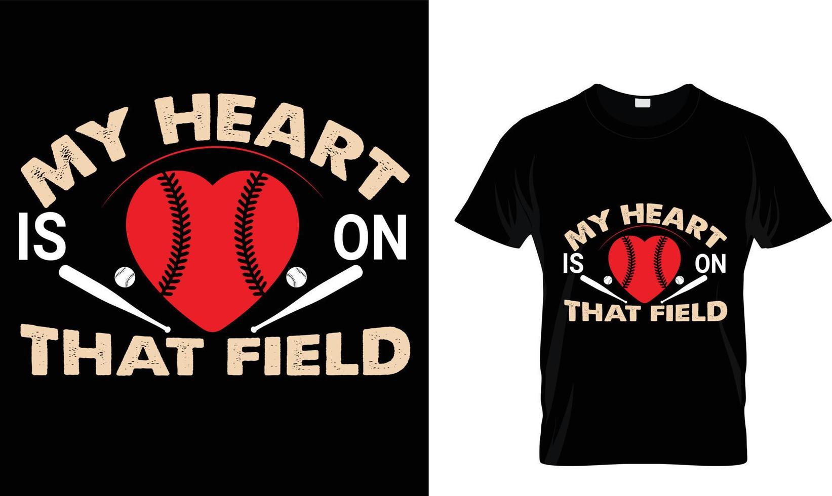 vetor grátis de design de camiseta de beisebol