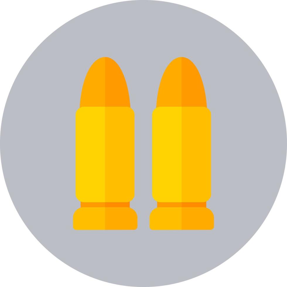 ícone de vetor de bala