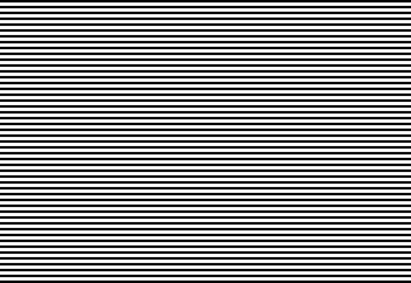 modelo de padrão de linha horizontal preto e branco eps10. fundo de textura alinhada ou papel de parede. arte abstrata listrada para decoração vetor
