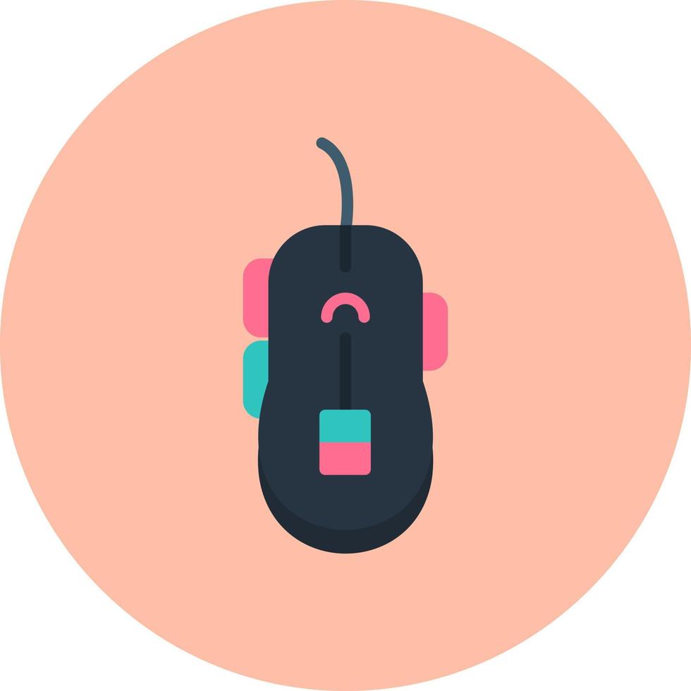 ícone de vetor de mouse para jogos