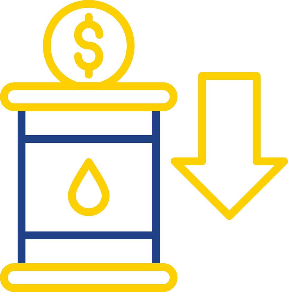 design de ícone de vetor de investimento de petróleo