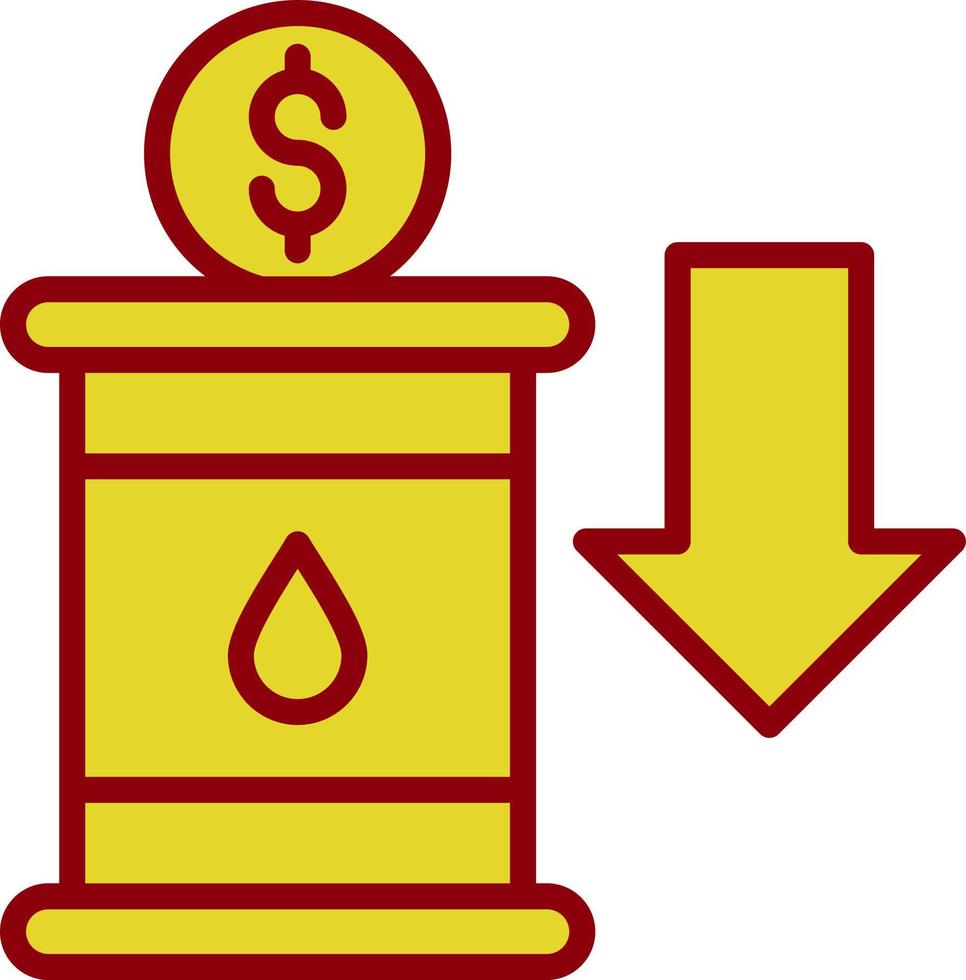 design de ícone de vetor de investimento de petróleo