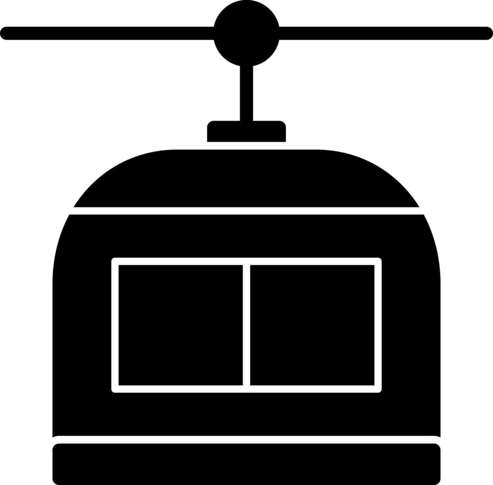 design de ícone de vetor de teleférico